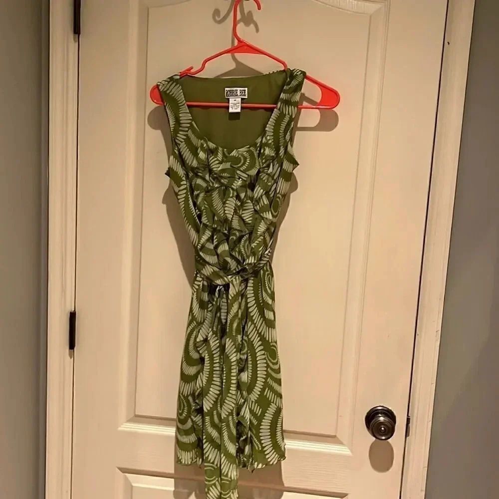 Robbie Bee petite tie waist dress 4P